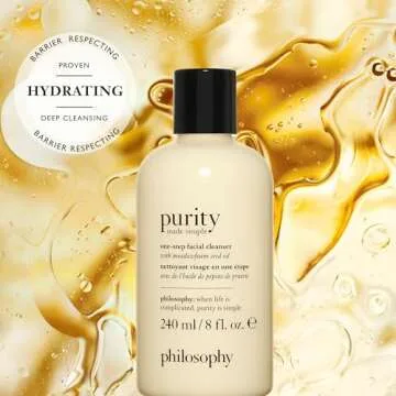 philosophy Purity Made Simple One-Step Facial Cleanser, 8 Fl. Oz.