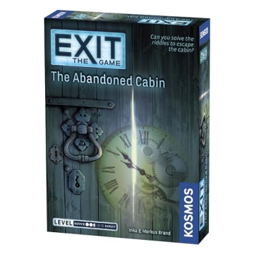 Exit: The Abandoned Cabin - Kennerspiel Des Jahres Winner, Card-Based Family Escape Room Game for 1-...