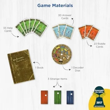 Exit: The Abandoned Cabin - Escape Room Card Game for 1-4 Players