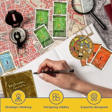 Exit: The Abandoned Cabin - Escape Room Card Game for 1-4 Players