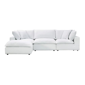 Stylish TOV Furniture Cali Pearl Modular Sectional Couch