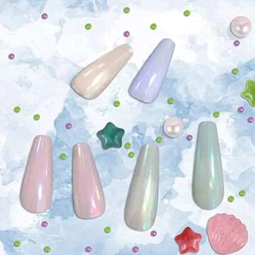 Aooba Nail Chrome Powder Set for Stunning Manicures