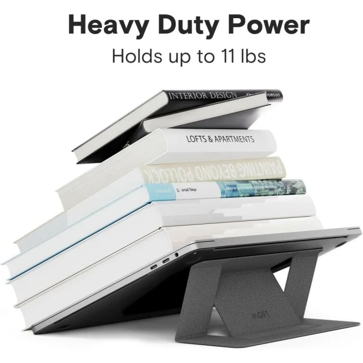 MOFT Invisible Laptop Stand - Lightweight Adhesive Dual Heights