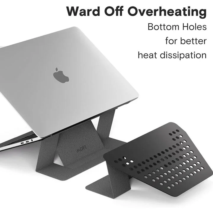 MOFT Invisible Laptop Stand - Lightweight Adhesive Dual Heights