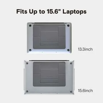 MOFT Invisible Laptop Stand - Lightweight Adhesive Dual Heights