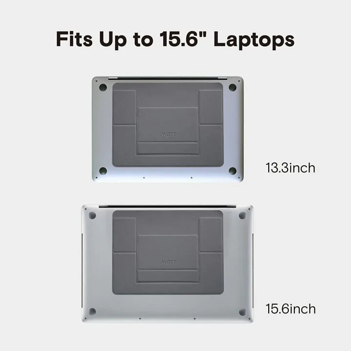 MOFT Invisible Laptop Stand - Lightweight Adhesive Dual Heights