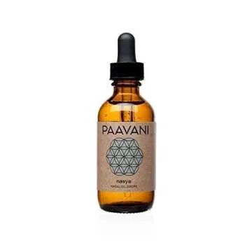 PAAVANI Ayurveda Nasya Oil - Ayurvedic Nasal Cleaner & Moisturizer Drops for Sinus Relief (2 oz.)