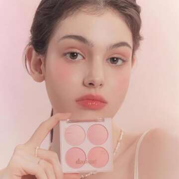 Dasique Candy Berry Blush Palette - 4 Vegan Shades