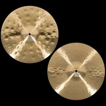 Meinl Cymbals B14SAH Byzance 14-Inch Vintage Sand Hi Hat (VIDEO)