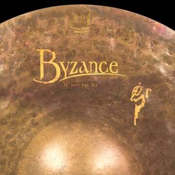 Meinl Cymbals B14SAH Byzance 14-Inch Vintage Sand Hi Hat (VIDEO)