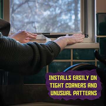 ATack Black Butyl Seal Tape 1/8-Inch x 3/4-Inch x 30-Foot Leak Proof Putty Tape for RV Repair, Window, Boat Sealing, Glass and EDPM Rubber Roof Patching