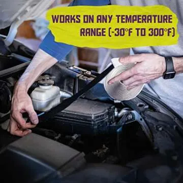 ATack Black Butyl Seal Tape 1/8-Inch x 3/4-Inch x 30-Foot Leak Proof Putty Tape for RV Repair, Window, Boat Sealing, Glass and EDPM Rubber Roof Patching