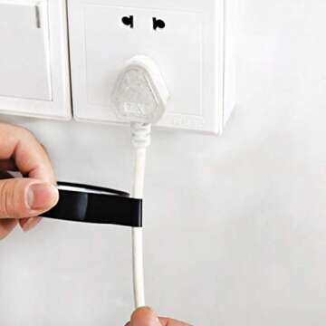 Viaky 6 Pack Electrical Tape Each Roll 0.6" x 50' High End Industrial Grade - Rated to 176 Degrees & 600 Volts - Vinyl Insulating Backing - Perfect for Electric Wiring Projects (6 Black)