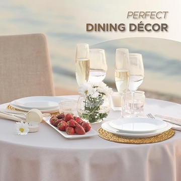 BLUEWEST Woven Placemats Set of 10 for Dining Decor