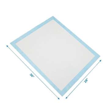 Best Pet Supplies Puppy Training Pee Pads Extra Large 50 Count (36 x 27.5) - Dog Potty Pads XL - Absorbent Indoor Potty Training Pads for Dogs - Puppy Pee Pads for Whelping - Large Wee Wee Pads