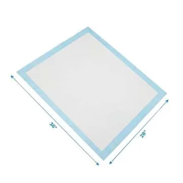 Best Pet Supplies Puppy Training Pee Pads Extra Large 50 Count (36 x 27.5) - Dog Potty Pads XL - Absorbent Indoor Potty Training Pads for Dogs - Puppy Pee Pads for Whelping - Large Wee Wee Pads