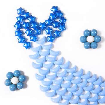 GOGOSO Ball Pit Balls for Toddlers Stars Moon Shapes