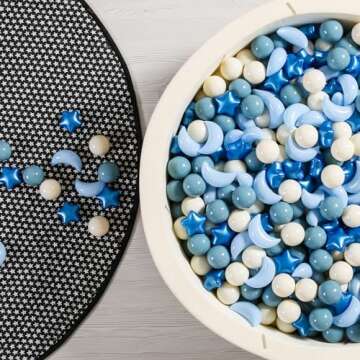 GOGOSO Ball Pit Balls for Toddlers Stars Moon Shapes