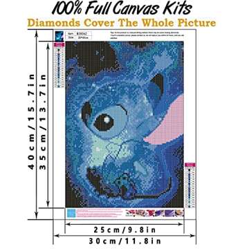 FILASLFT Diamond Painting Gem Art Craft DIY Home Decor - 12x16 Inch Galaxy Design