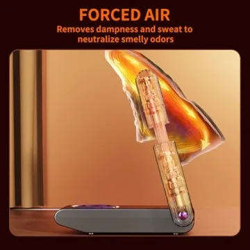 Whisper-Quiet Telescopic Boot and Glove Dryer with Timer