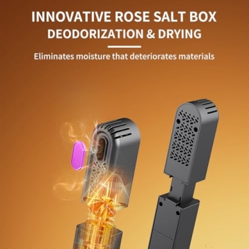 Whisper-Quiet Telescopic Boot and Glove Dryer with Timer