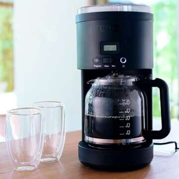 Cicike Double Walled Coffee Mug Set of 2 for Hot Beverages