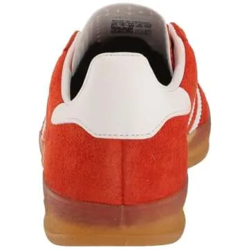 adidas Gazelle Bold WMNS Shoes, Bold Orange/Cloud White/Gum, Size 10