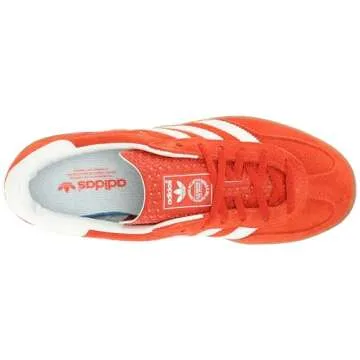 adidas Gazelle Bold WMNS Shoes, Bold Orange/Cloud White/Gum, Size 10