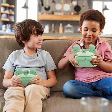 Hdcaravan Upgraded Handheld Quick Push Game for Kids 6-12, Sensory Fidget Toys for Kids 8-12, Party Favors Puzzle Pop Bubbles Birthday Gifts for 6 7 8 9 Year Old Boys Girls Teens Adults (Deer-Green)