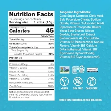 Liquid I.V. Hydration Multiplier Immune Support Tangerine