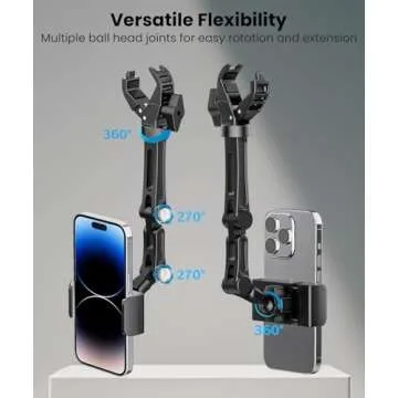 Karmus Durable Mirror Phone Holder for Every Car