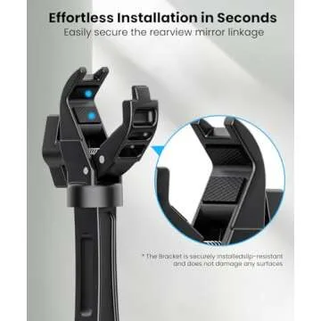 Karmus Durable Mirror Phone Holder for Every Car