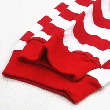 Tphon Girls Christmas Pajamas Toddler Boy Kids Holiday Pajamas Set Santa PJS Winter Sleepwear Children Clothes(Red,3T)