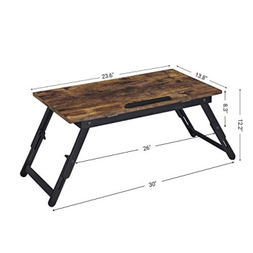 SONGMICS Adjustable Laptop Desk for Work and Play