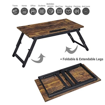 SONGMICS Adjustable Laptop Desk for Work and Play