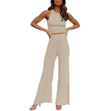 AGSEEM Women’s Summer Loungewear Set - Chic & Comfortable