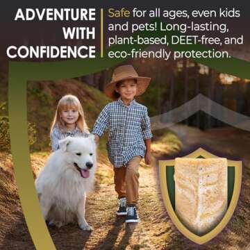 Blue Moon Elise Ain't Buggin Me Citronella Bar Soap for Men and Women, Natural Handmade Soap with Pure Citronella Essential Oils, Soap Bar for Camping and Outdoor Activities