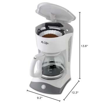 Mr. Coffee® Simple Brew 12-Cup Switch Coffee Maker