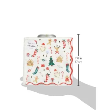 Meri Meri Christmas Paper Napkins for Festive Events