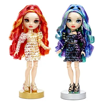 Rainbow High Laurel & Holly De'Vious Twin Dolls Set Gift