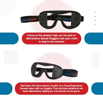 Swivel Vision Professional Vision Training Goggles for Athletes