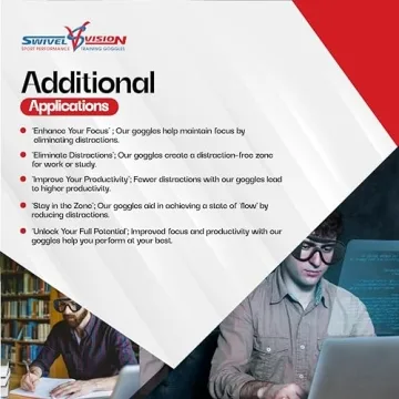 Swivel Vision Professional Vision Training Goggles for Athletes