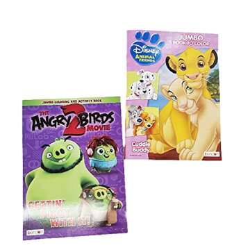 Hotel Safety Products Inc. Bundle of 16 Coloring Books Kids Ages 4-8 Assortment Incl 16 Kids Activity plus Headband Books Include Games, Puzzles, Mazes, and Stickers (No Duplicates), Multicolored