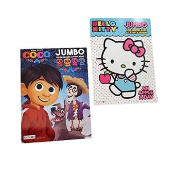 Hotel Safety Products Inc. Bundle of 16 Coloring Books Kids Ages 4-8 Assortment Incl 16 Kids Activity plus Headband Books Include Games, Puzzles, Mazes, and Stickers (No Duplicates), Multicolored