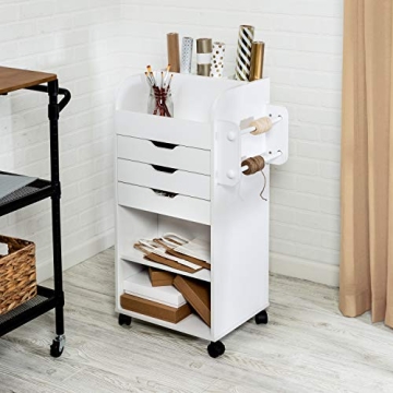 Craft Storage Cart for Quick and Easy Organization