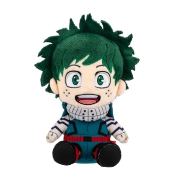 Total Anime Izuku Midoriya - 8-Inch Scale Super Soft Plush with Authentic Details from My Hero Acade...