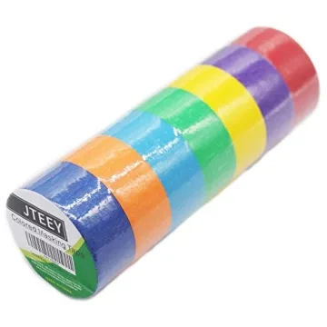JTEEY Colored Masking Tape for Creative Fun and Organization