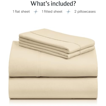 LuxClub 6 Piece Queen Sheet Set - Breathable & Wrinkle Free