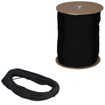 Marine Masters 500ft Black Parachute Cord for Every Adventure