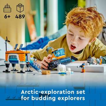 LEGO City Arctic Explorer Truck & Lab 60378 for Ages 6+